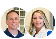 Headshots of Jason and Brandy from S&A Homes